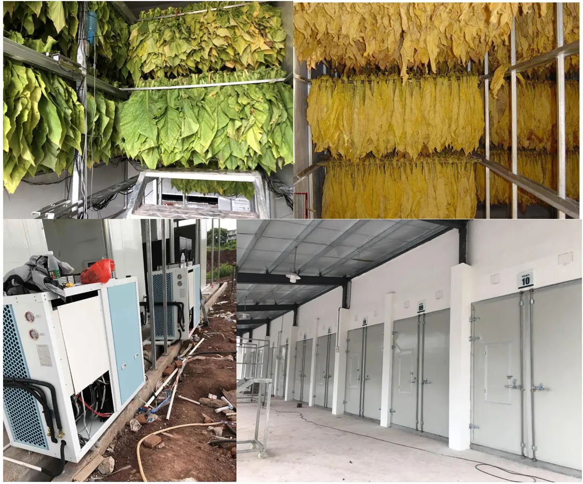 Tobacco drying machine