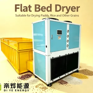 Flat Bed Grain Dryer, 5 Ton Heat Pump (DY-45KRH)